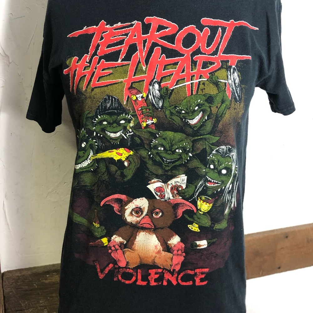 Tear out the Heart by Violence, Gremlins Band Tee